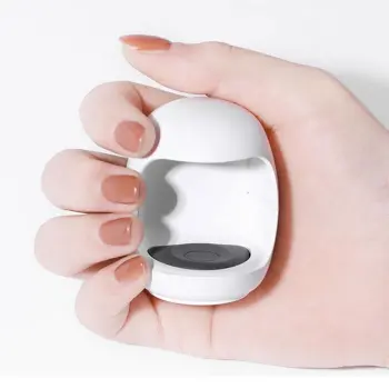 Egg Shape 4.5W UV LED Lamp for Nail Single Finger Lamp Nail Gel Polish Dryer Drying Machine Smart Sensor 45s / 60s USB