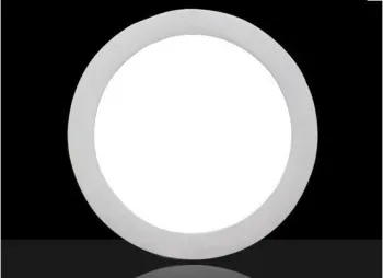 Smd 2835 18w Round Led Flat Panel Light 6500k Cold White , Ce Rohs