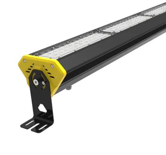 300W Linear HighBay LED Lamp with Multiple Beam Angles, Sensor, and Bluetooth