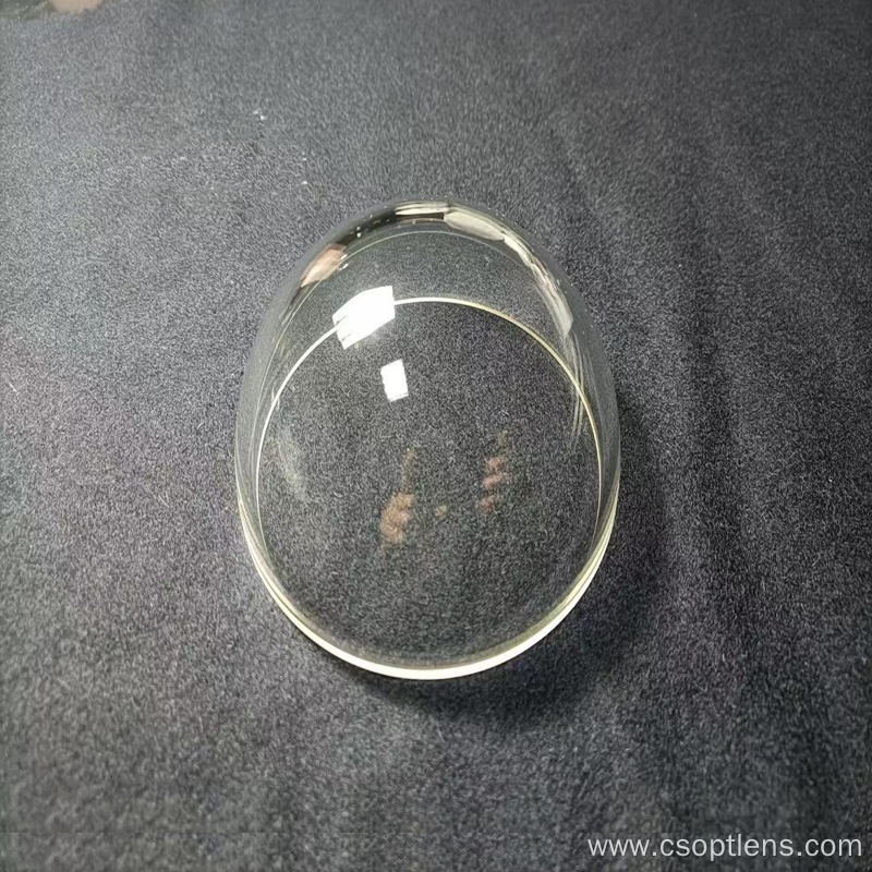 100 mm diameter hyper hemispherical dome lens