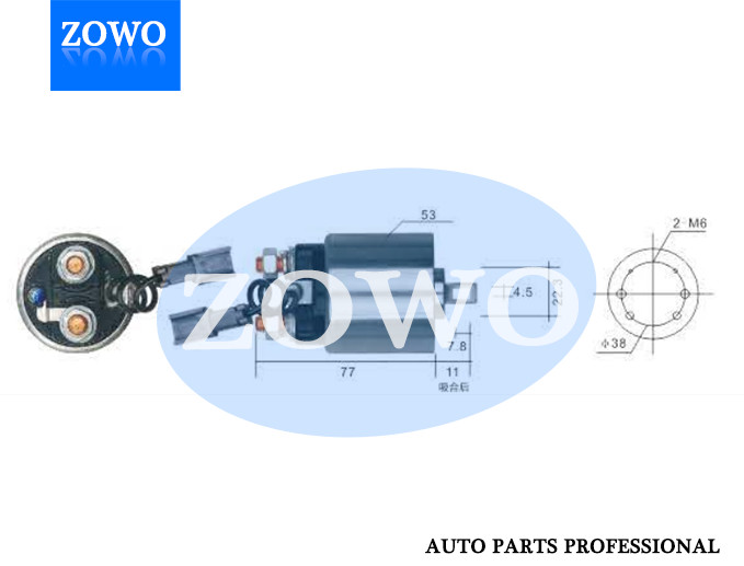 66 8606 Starter Motor Solenoid