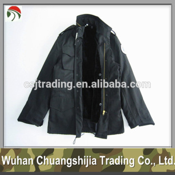 black military M65 field jacket