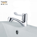 Lavello in ottone cromato. Lavabo Cold Tap