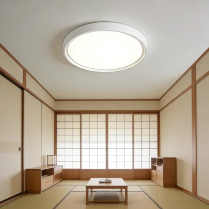 Cozy-space ceiling illumination