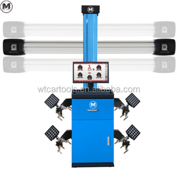 Macchina di allineamento della ruota 3D con tracciamento automatico per 2 post auto per auto - in vendita