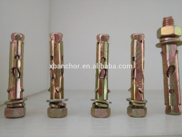 HDG antiskid sleeve anchor bolt with nut made in china Handan