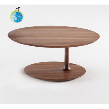 Solid Coffee Table With Glass Top round wood dining tables, banquet tables, wedding tables Supplier