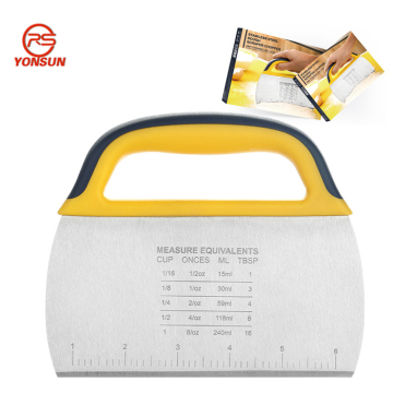 Stainless Steel Pastry Cutter Chopper with Non-Slip Handle