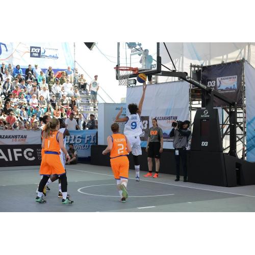 FIBA 3x3 Enlio SESインターロックアウトドアスポーツコートタイル19