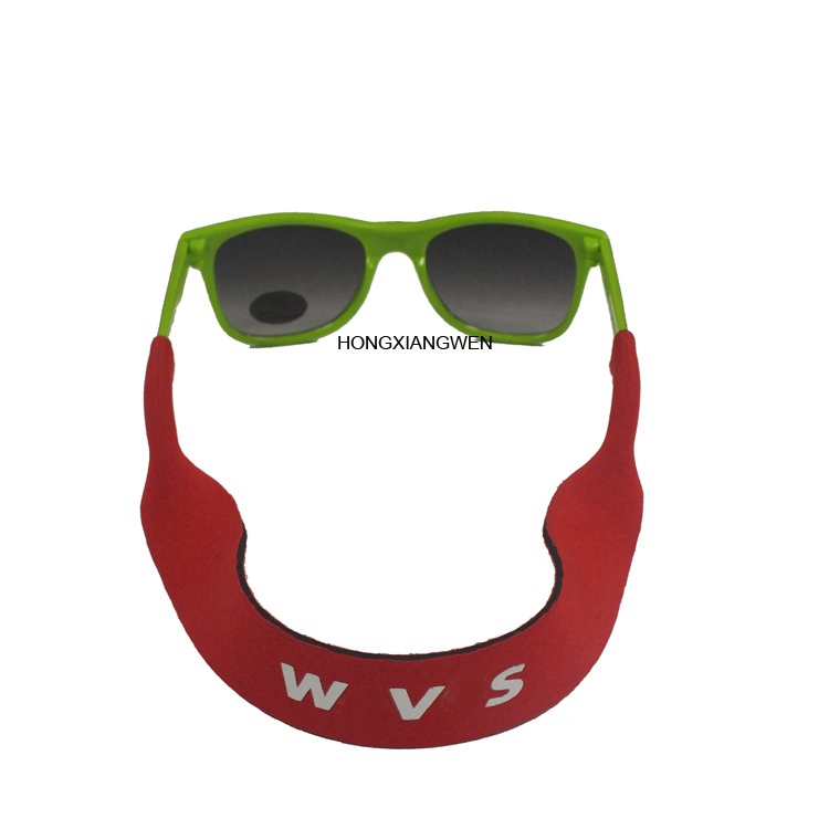 Custom Multicolor sports reading glasses retainer strap