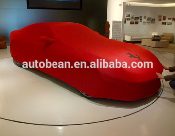 satin with soft fleece car cover