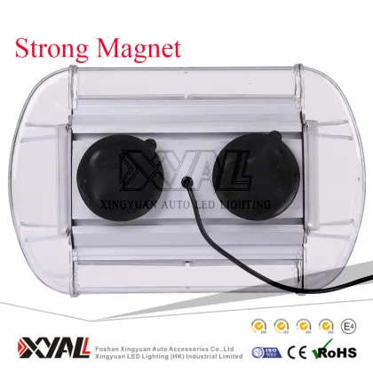 48W Mini Light Bar COB Police Warning light bar Flashing beacon light bar