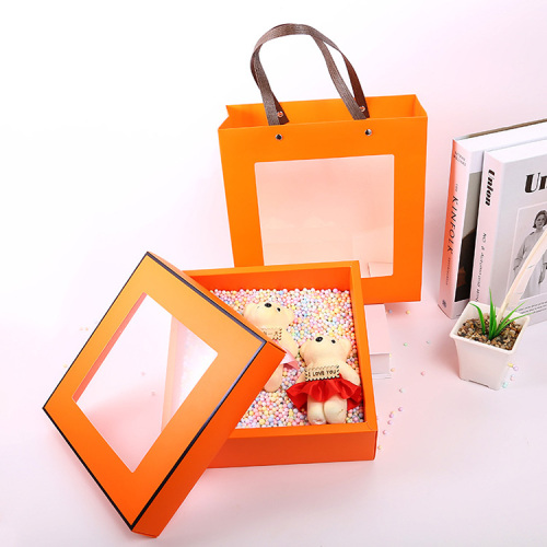 Custom Baby Gift Box Packaging with Window