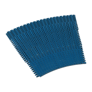 Factory Direct Blue POM 1255 Series Turning Modular Conveyor Belt for Food