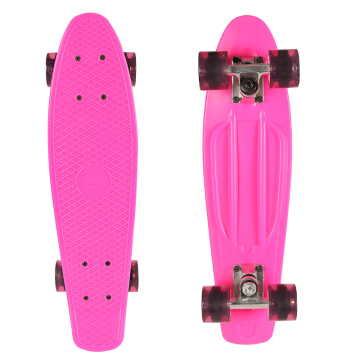 New Eco-friendly PP Fish Plastic Skateboard for Children with Wear-resistant PU Wheels - Customizable OEM Service