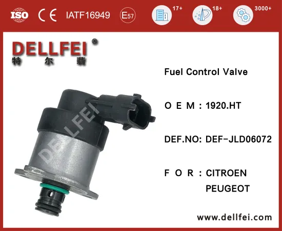 Fuel Pump Pressure Regulator Control Valve 1920.HT for CITROEN,PEUGEOT