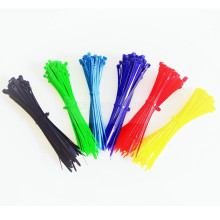 100pcs Cable Ties 10 Colors 2.5mmx100mm 2.5mm*100mm Self-Locking Nylon Wire Cable Zip Ties White Black Organiser Fasten Cable