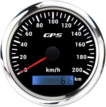 LCD GPS Pulsar Speedometer with Digital Odometer for Motorcycle