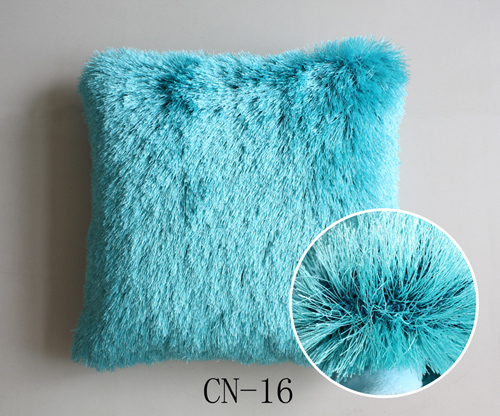 Viscose Shaggy Cushion