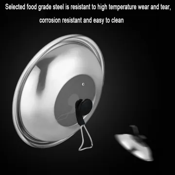 Two Styles Stainless Steel Household Lid For Pot
