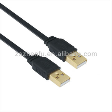 USBA Male to USB A Male cable black PVC