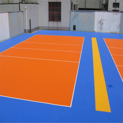 Interlocking Plastic Modular Volleyball tiles