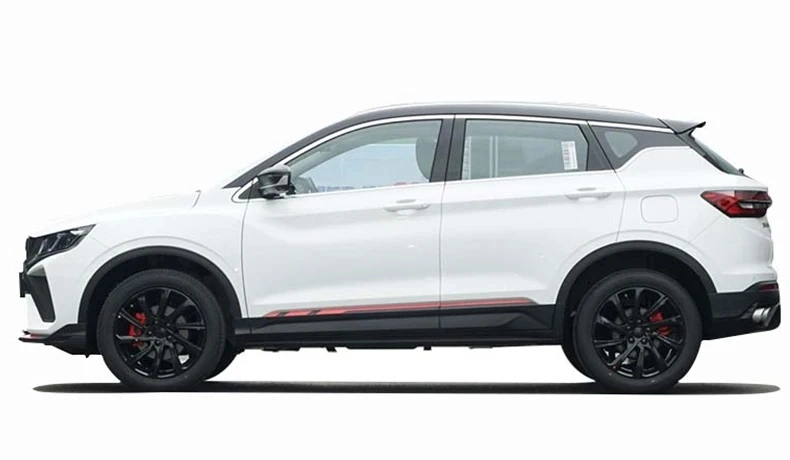 5 ที่นั่งราคาถูก 2023 Geely Binyue Phev SUV ใหม่พลังงานรถยนต์ Gili Binyue มือซ้าย 1.5 Turbo 177hp