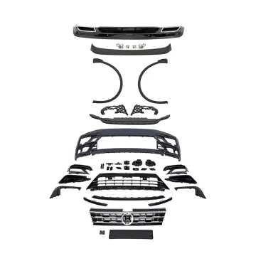K-SEEK Front Bumper Body Kit for VW Tiguan 2018 R-line Upgrade