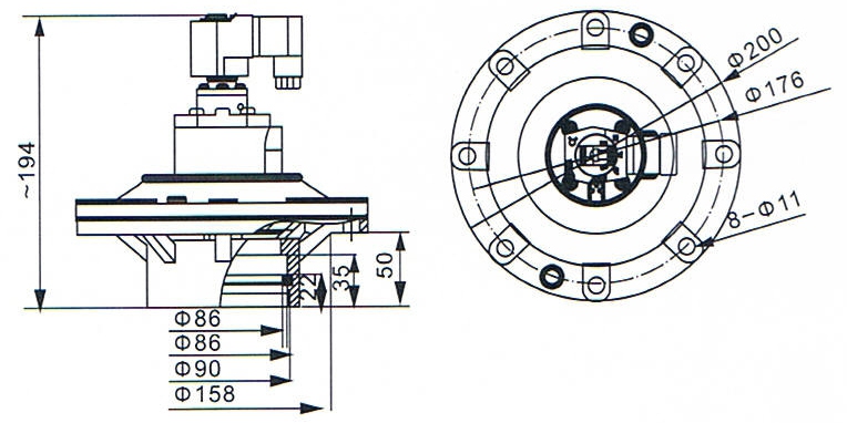 CA102MM Goyen Replacement Dust Collector Valve