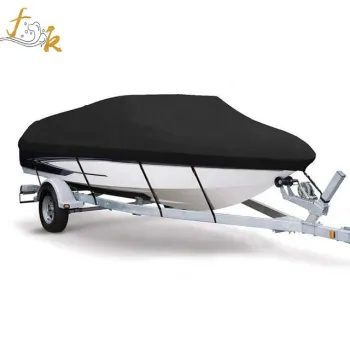 600D Oxfordshire Waterproof UV Proof V-Type Yacht Boat Cover
