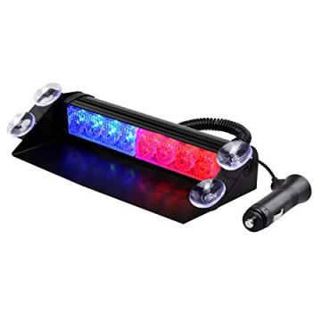 HTAUTO 8LED CARRA DASH STROBE LUZ - 3 modos