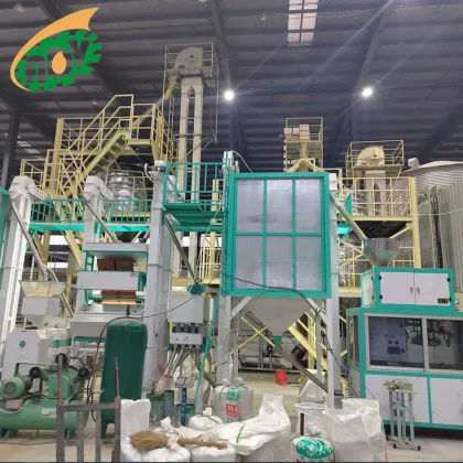 High-Quality 80TPD Agro Grain Food Processing Lines: Industrial Steam Rice Mill Machine