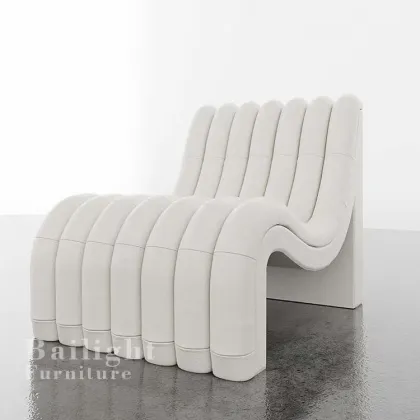 S-Shaped Love Sofa: Modern Designer Furniture