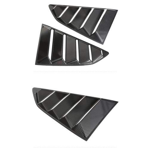 Special modified car window decorative shutters carbon fiber