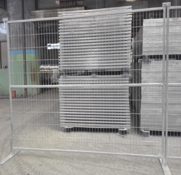 Canada Fence a rete saldata temporanea con telaio in metallo rimovibile e finitura zincata per la costruzione esterna