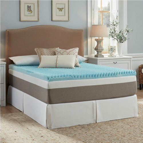 Comfity Full Egg Crate Mattress Pad