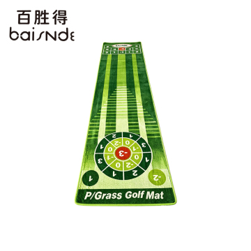 Golf Putting Training Mat With Score Zones