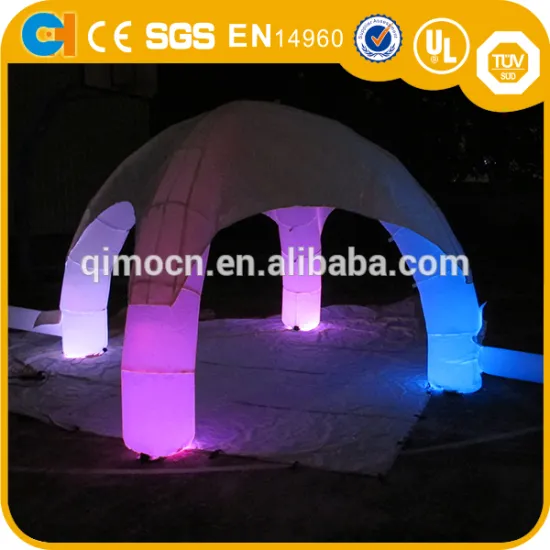 Customized size or logo inflatable led bubble tent ,inflatable air dome tent for sale,dom house