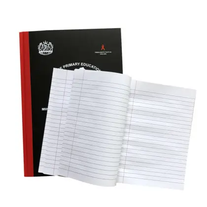 2 Quire Hardcover Manuscript Book Single Line with Feint