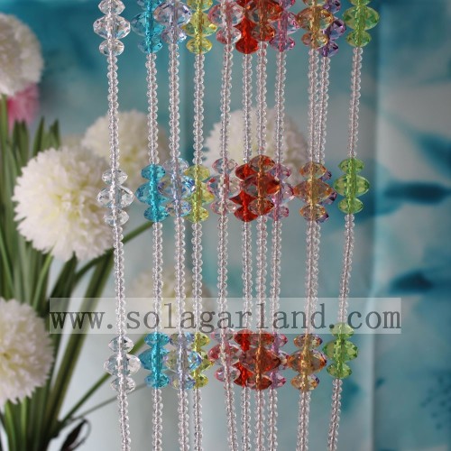 Colorful Acrylic Crystal Cheaper Ceiling Hanging Bead Curtain