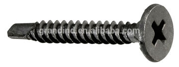 03017 big flange head self drilling screw with nibs under head