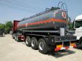 3 axle Naoh tanker semi trailer