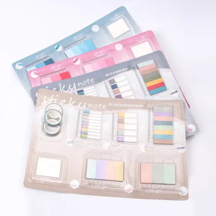 STICKY NOTES WITH DIFFERENT STICKY