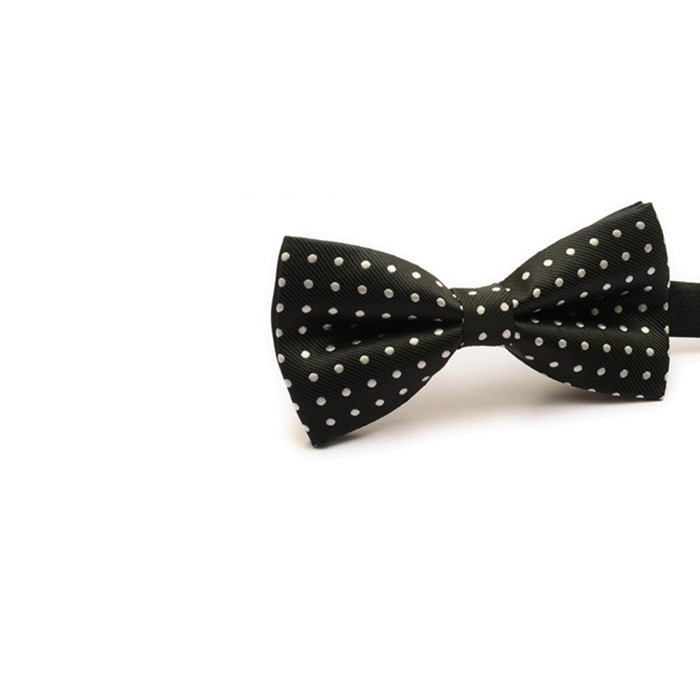 cute black and white bowtie