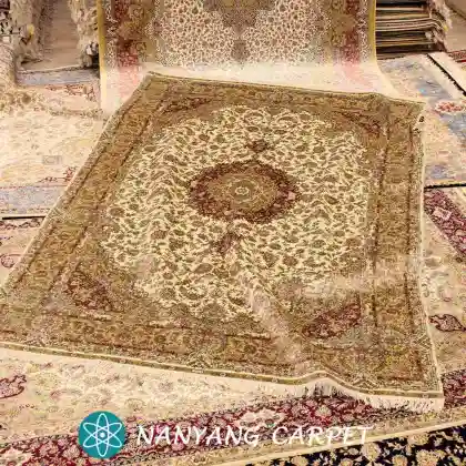6'x9'Handmade Iranian Rug Living Room Rug
