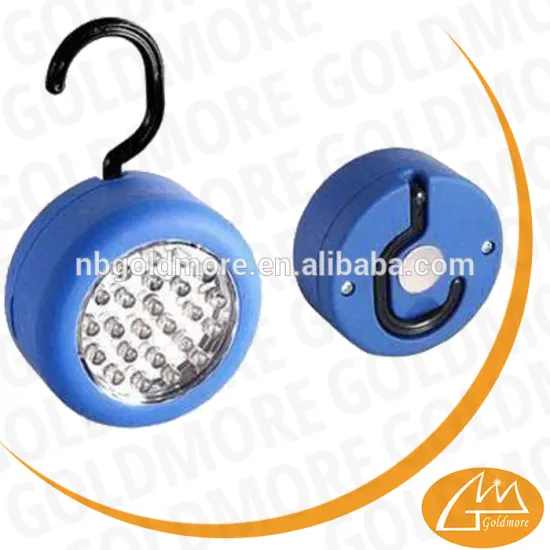 Goldmore 3 24 LEDs hanging portable round led work light