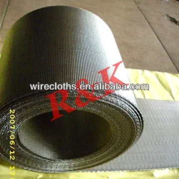 stainless steel mesh knitted