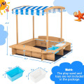 Outdoor Square Sand Boxes for Kids