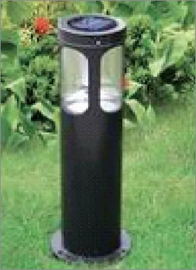 3W Outdoor Solar Garden Pole Lights