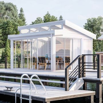 Struttura veranda in alluminio personalizzabile